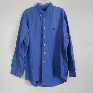 Ralph Lauren Blue Label Button Down Oxford 17-35